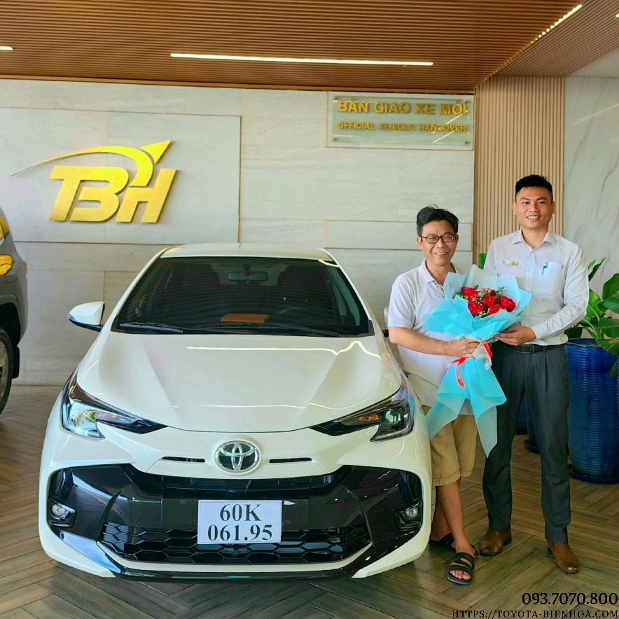 12/2023 - BÀN GIAO XE TOYOTA VIOS CVT CHO ANH PHÚC (BIÊN HÒA)