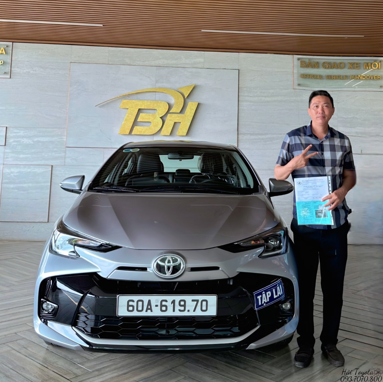 09/2024 - BÀN GIAO XE TOYOTA VIOS 1.5E MT CHO THẦY TÔ LÂM -DẠY LÁI TẠI BIÊN HÒA.