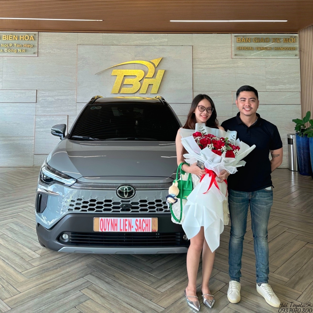 09/2024 - BÀN GIAO TOYOTA COROLLA CROSS VỀ VỚI BÉ SACHI (BIÊN HÒA)