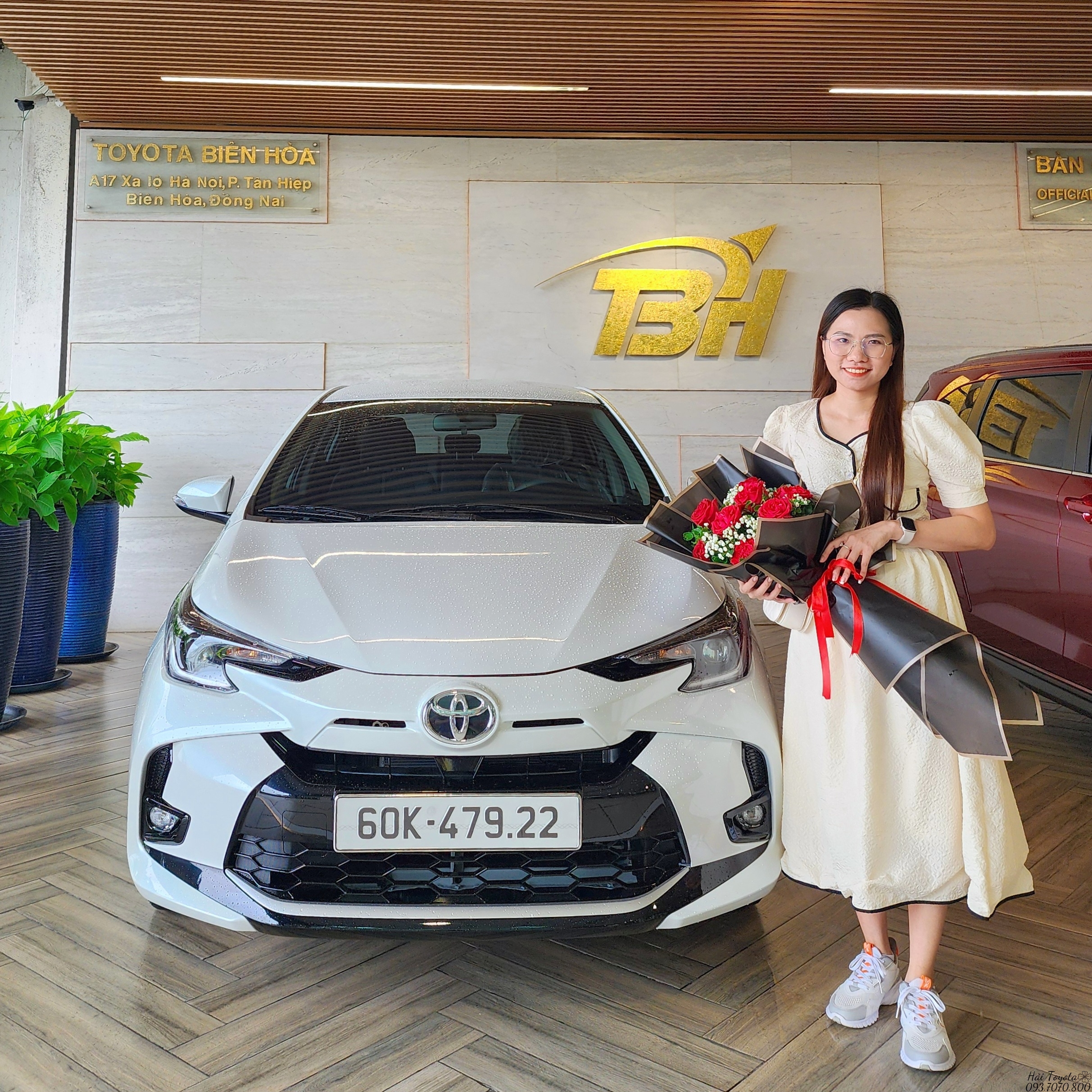 09/2024 - BÀN GIAO TOYOTA VIOS TRẮNG NGỌC TRAI VỀ CHO CHỊ HẰNG 199X (THỐNG NHẤT)