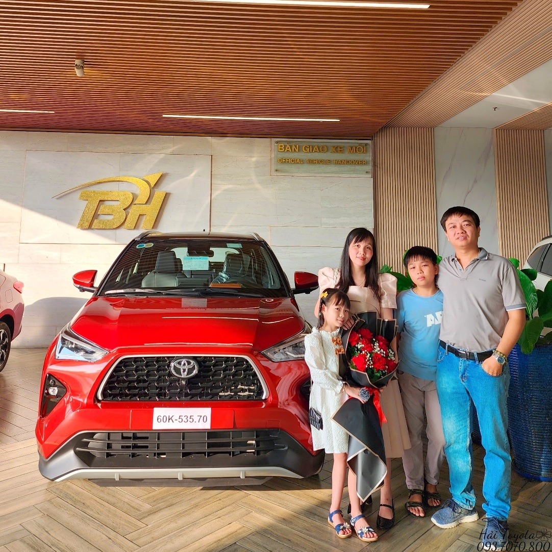 09/2024 - BÀN GIAO TOYOTA YARISS CROSS VỀ GĐ ANH CƯỜNG (TRẢNG BOM)