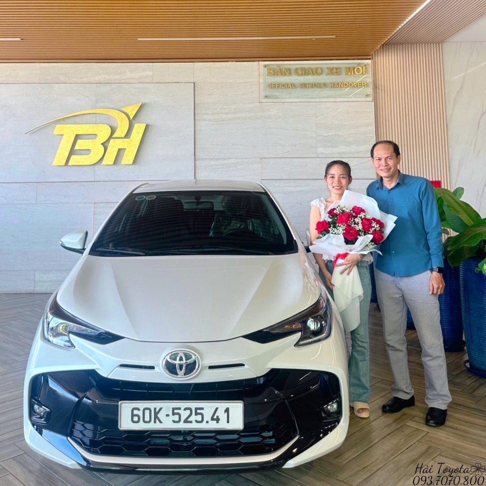 10/2024 - BÀN GIAO TOYOTA VIOS VỀ CHO GĐ CHỊ LINH (ĐỊNH QUÁN)