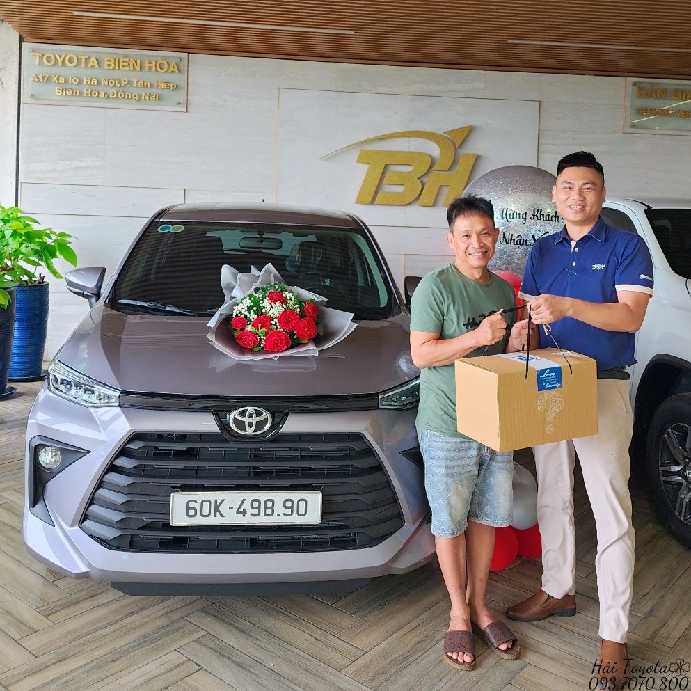 11/2024 - BÀN GIAO TOYOTA AVANZA PREMIO VỀ CHO GĐ ANH TUẤN (TÂN PHÚ)