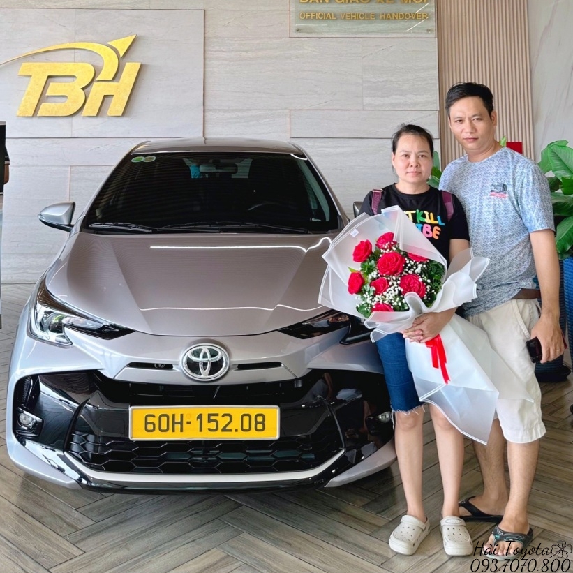 11/2024 - BÀN GIAO TOYOTA VIOS 2024 GIẢM 100% THUẾ TRƯỚC BẠ CHO GĐ ANH LONG - CHỊ HƯƠNG (ĐỊNH QUÁN).