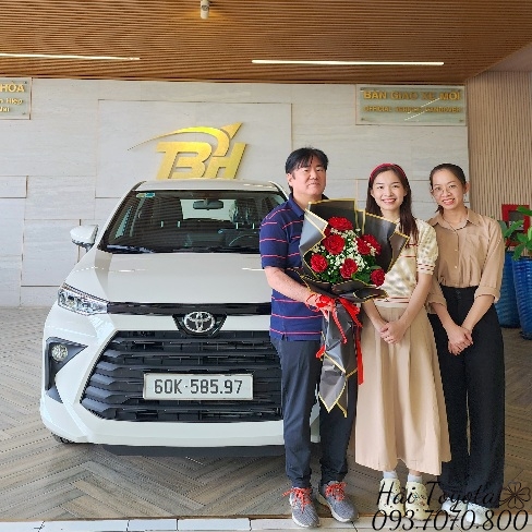 12/2024 - BÀN GIAO TOYOTA AVANZA PREMIO VỀ CHO SẾP YAMADA SOICHIRO CTY SOYAMA.