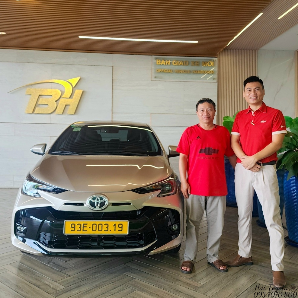 05/2025 - BÀN GIAO TOYOTA VIOS VỀ VỚI ANH CHƯƠNG (HỒ CHÍ MINH)