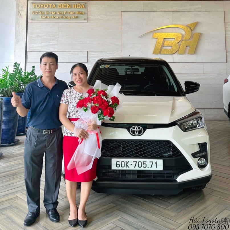 05/2025 - BÀN GIAO TOYOTA RAIZE VỀ VỀ GĐ ANH NĂNG.