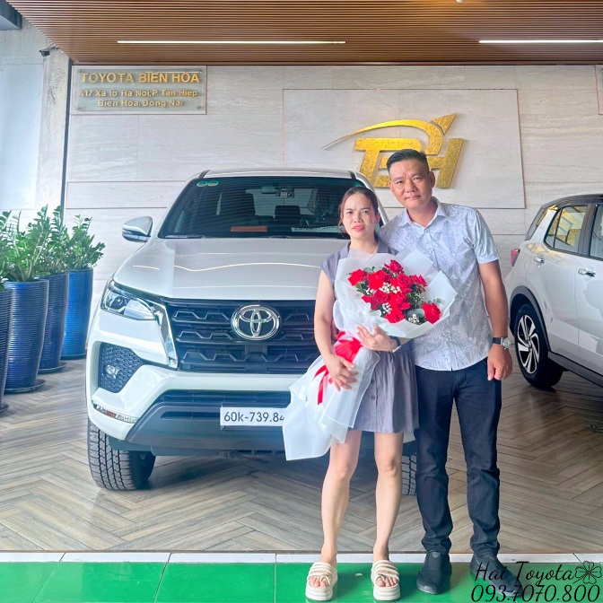 07/2025 - BÀN GIAO TOYOTA FORTUNER VỀ CTY TRẦN LÂM DŨNG 