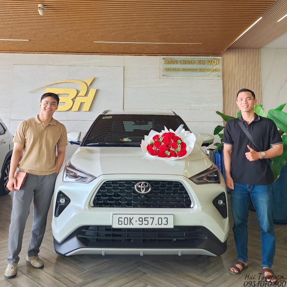 08/2025 - BÀN GIAO TOYOTA YARIS CROSS VỀ VỚI ANH THẮNG 9X. 