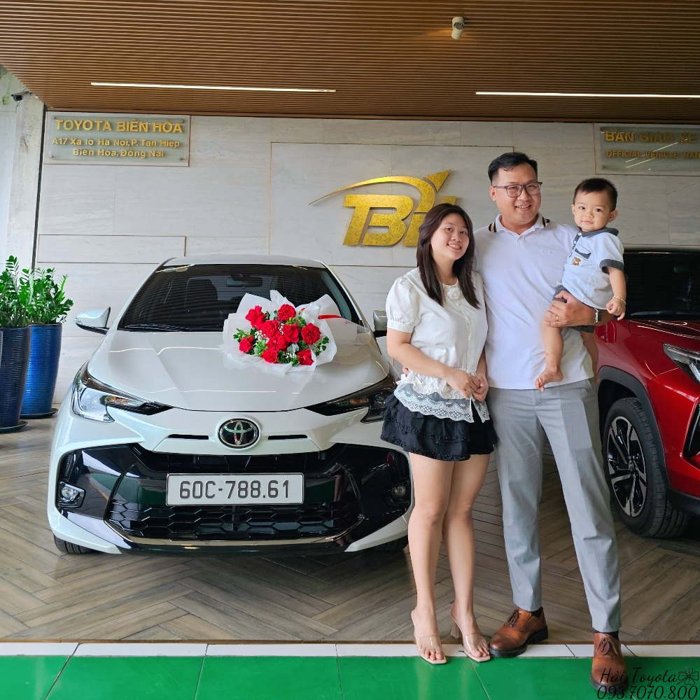 09/2025 - BÀN GIAO TOYOTA VIOS 1.5G VỀ VỚI BA MẸ BÉ CHÉP !!! 