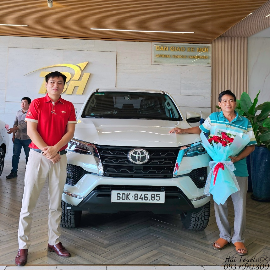 10/2025 - BÀN GIAO TOYOTA FORTUNER VỀ CÙNG ANH KHỲ.