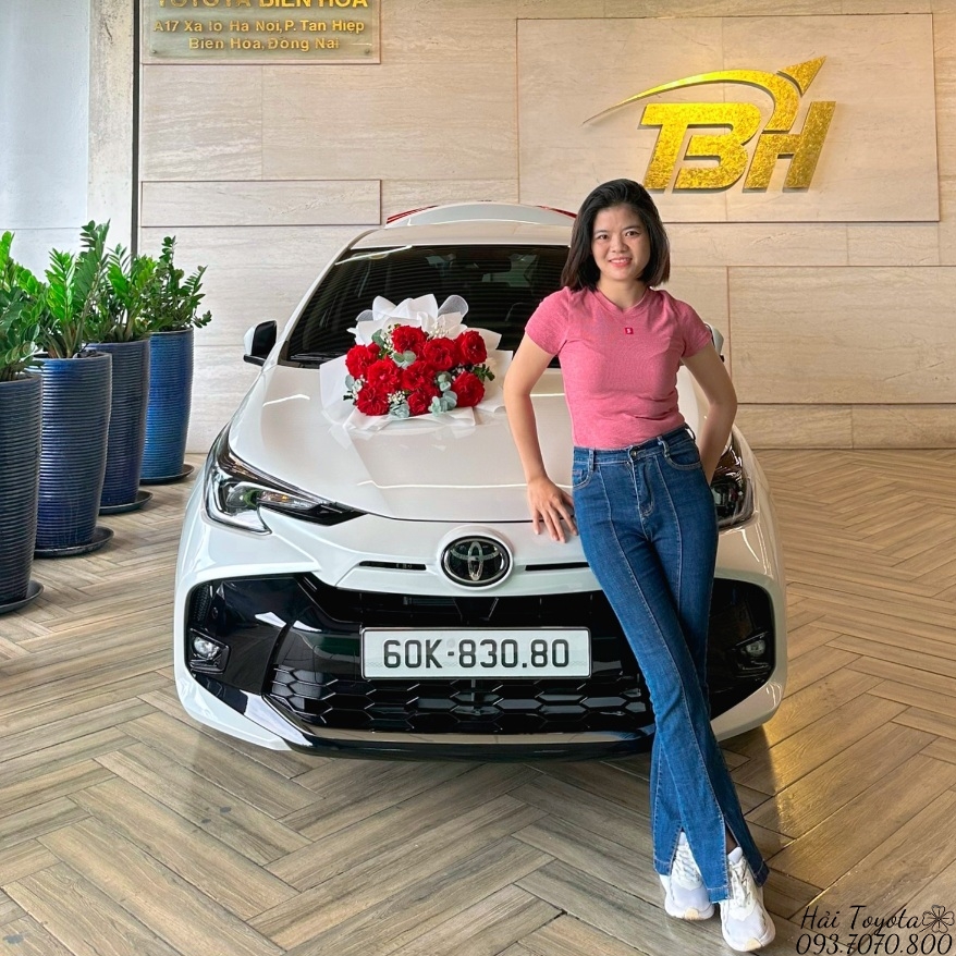 04/2025 - BÀN GIAO TOYOTA VIOS 1.5G VỀ VS CHỊ HẰNG (BIÊN HÒA)