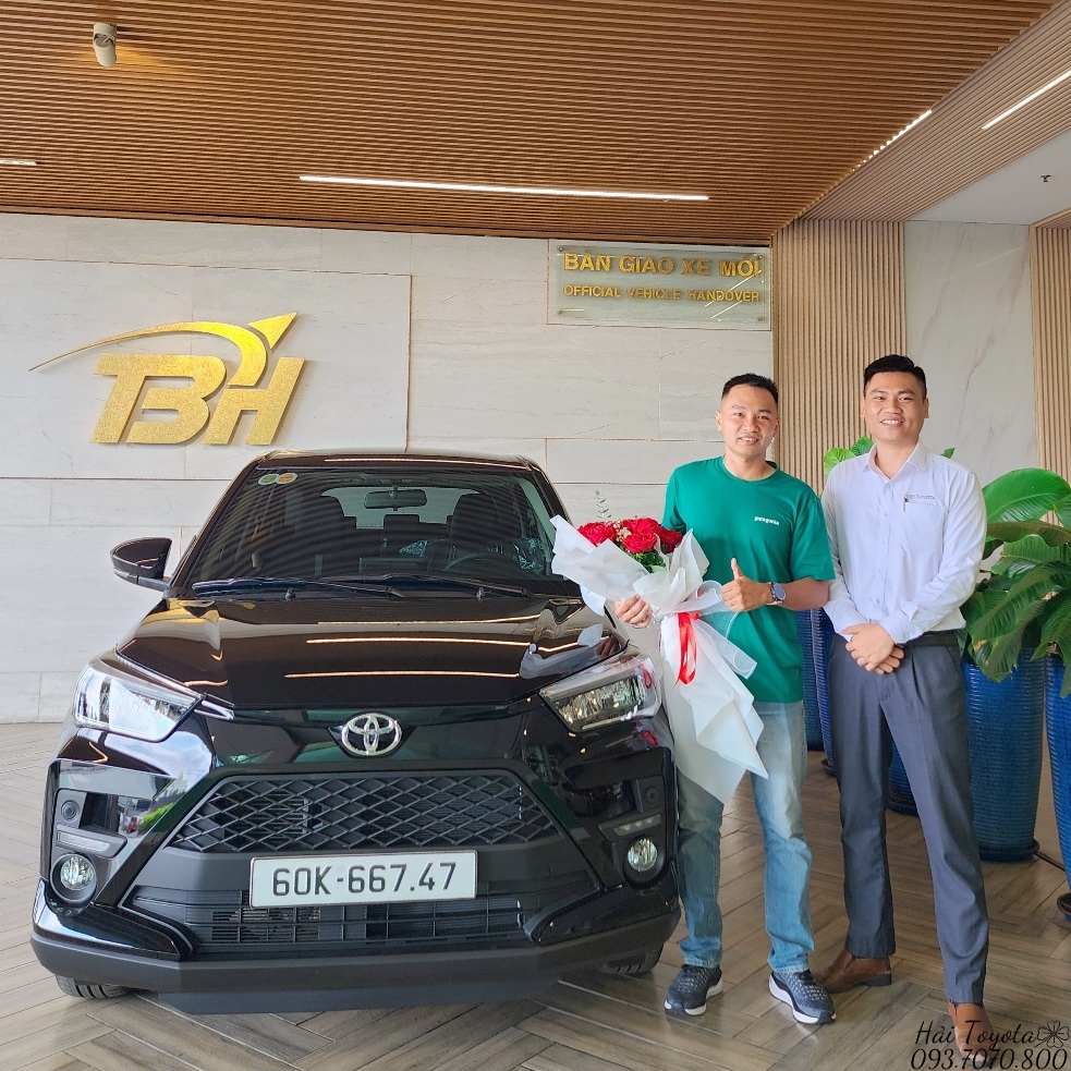 05/2025 - BÀN GIAO TOYOTA RAIZE VỀ VỚI GĐ ANH TƯƠI (BIÊN HÒA)