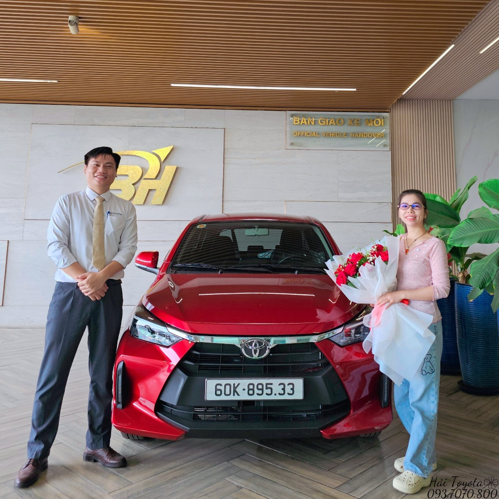 TOYOTA WIGO 1.2G - GIAO VỀ CHỊ MAI GẦN NHÀ CHUNG TRƯỜNG.