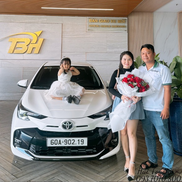 07/2025 - BÀN GIAO TOYOTA VIOS 1.5 VỀ VS ANH HOÀNG HUY. 