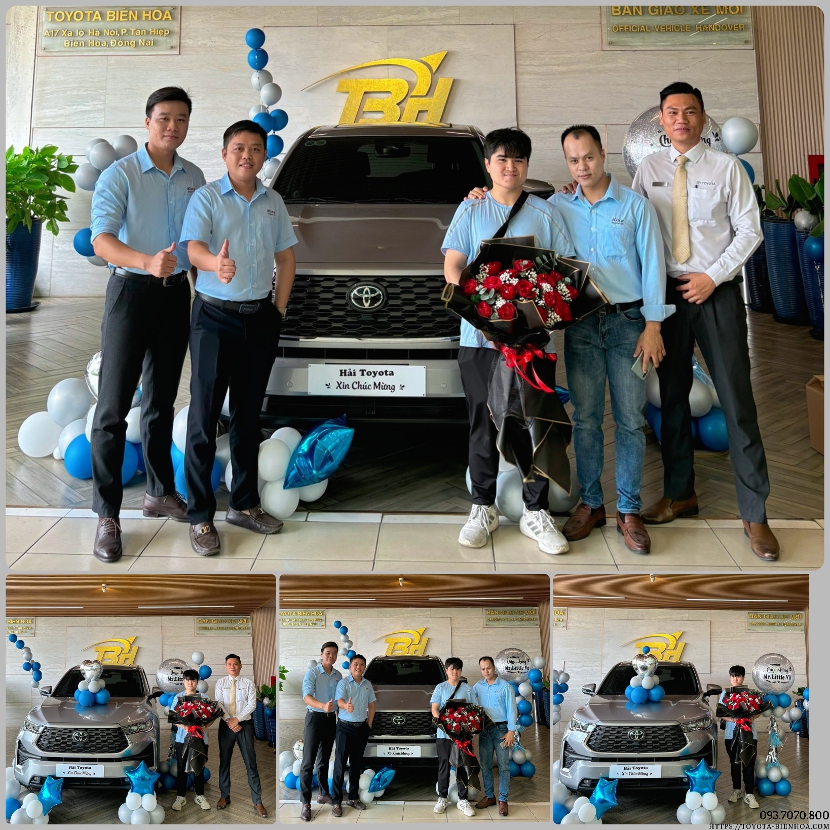 04/2024 LỄ BÀN GIAO TOYOTA INNOVA CROSS 2.0 HYBRID 2024 CHO EM THÁI (BIÊN HÒA)