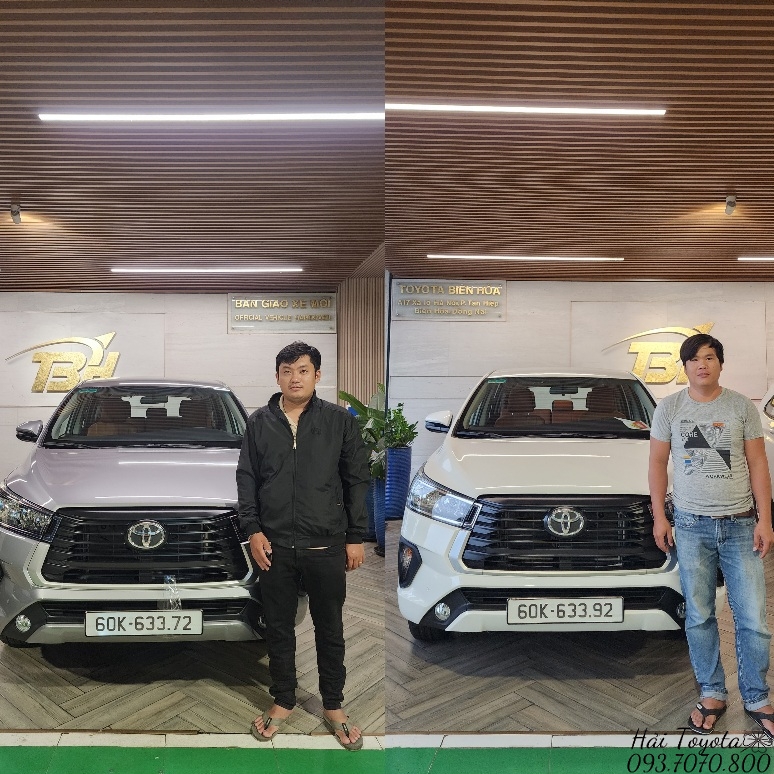 06/2025 - BÀN GIAO 2 XE TOYOTA INNOVA 2.0E VỀ CHO QUÝ CTY DONGSHIN VIỆT NAM