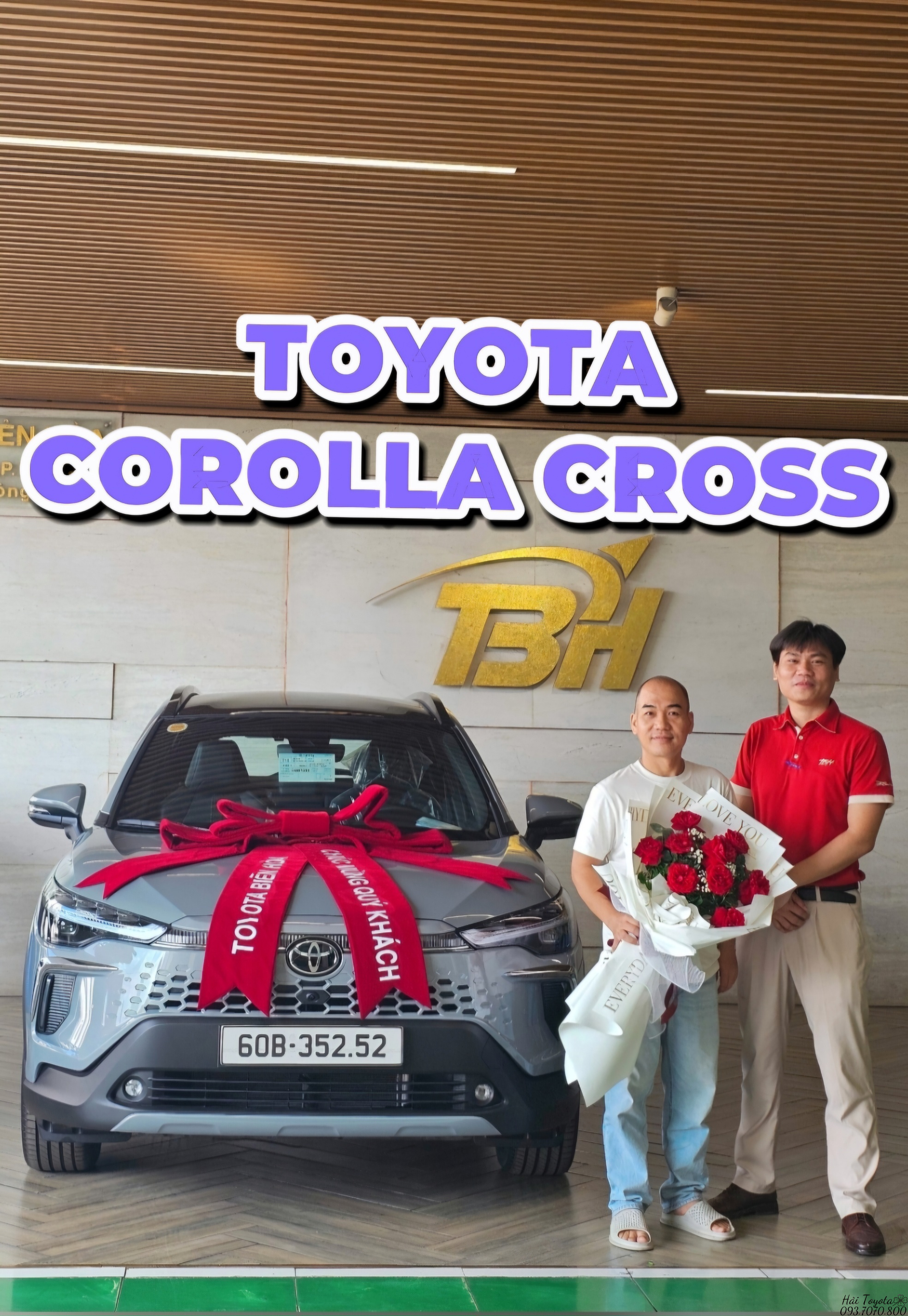 07/2026 - TOYOTA COROLLA CROSS - BÀN GIAO VỀ ANH TRƯỜNG.