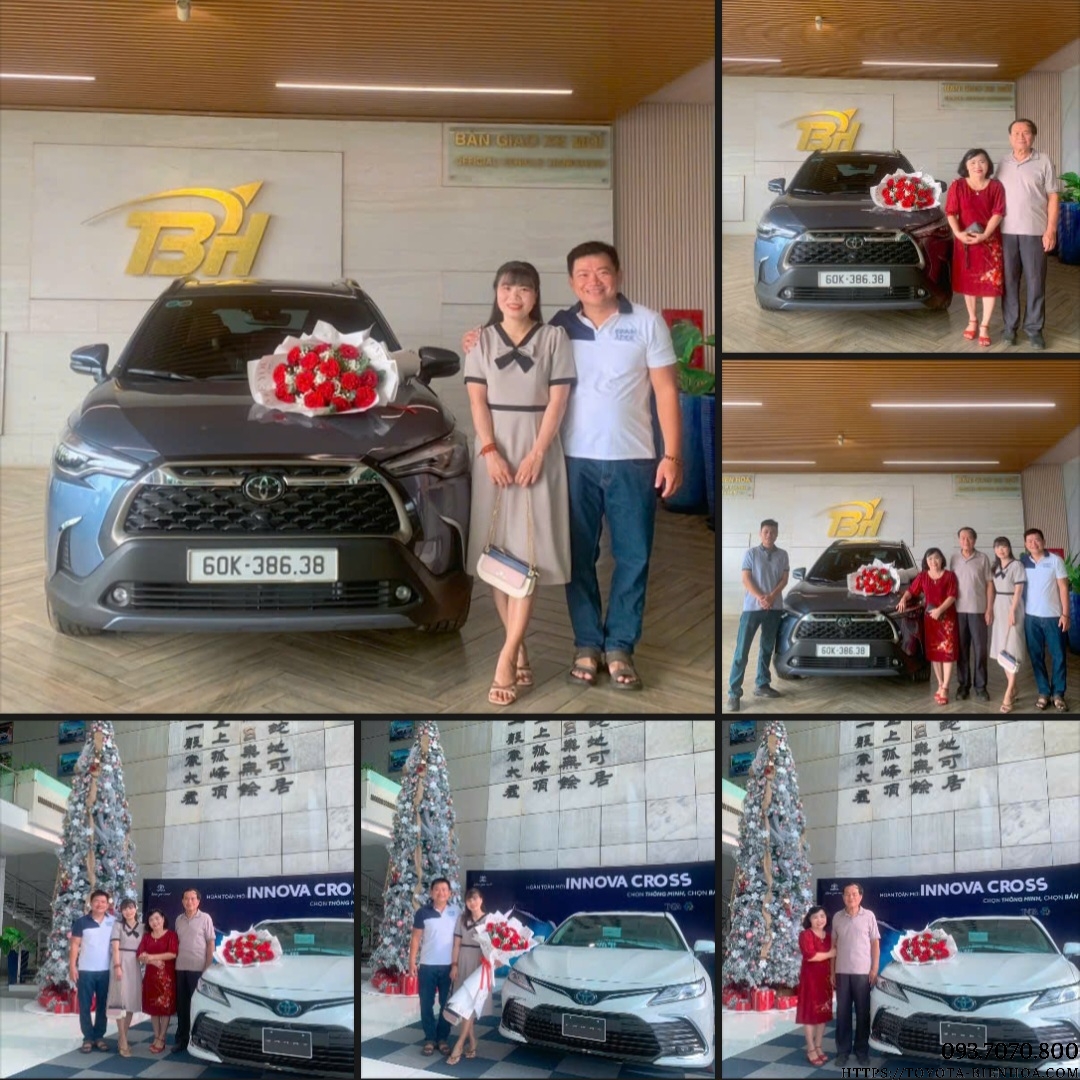 12/2023 - BÀN GIAO TOYOTA COROLLA CROSS 1.8V CHO GĐ ANH TRÍ (BIÊN HÒA)